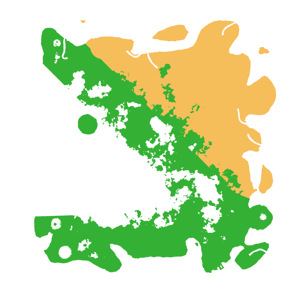 Biome Rust Map: Procedural Map, Size: 4100, Seed: 97656796