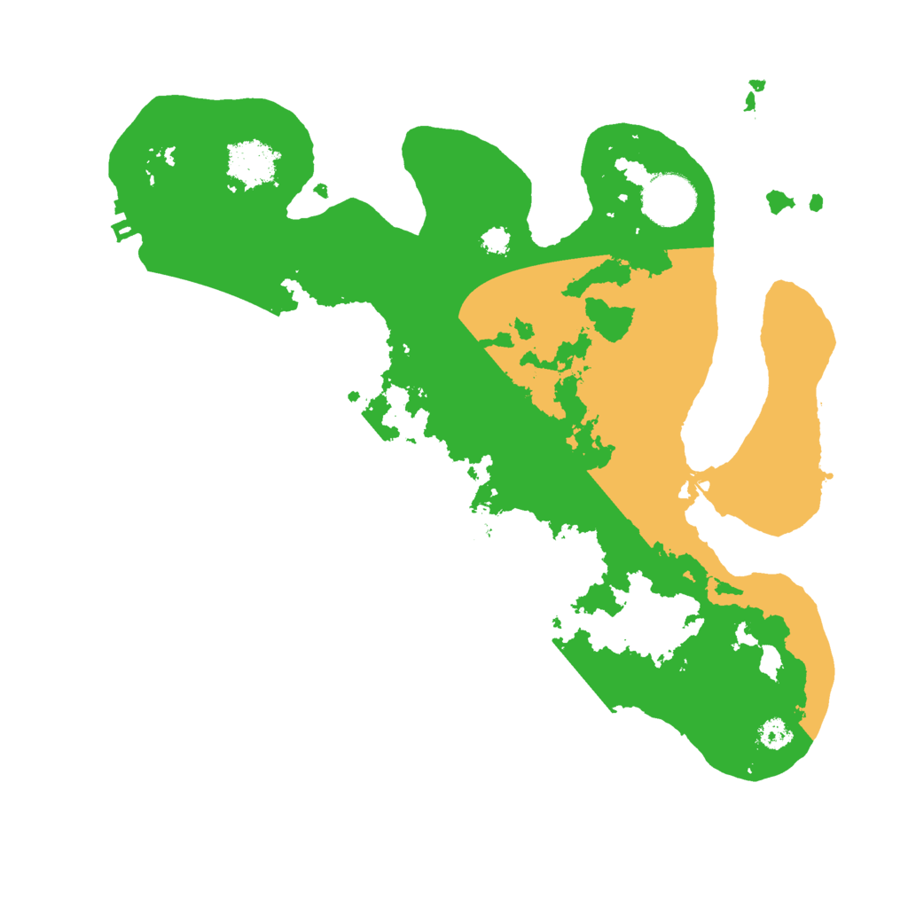 Biome Rust Map: Procedural Map, Size: 3000, Seed: 1612579646