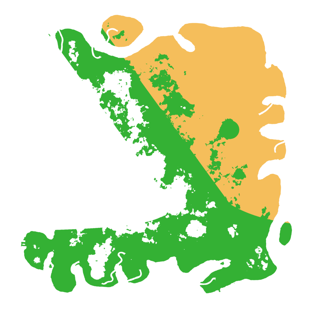 Biome Rust Map: Procedural Map, Size: 4500, Seed: 40217