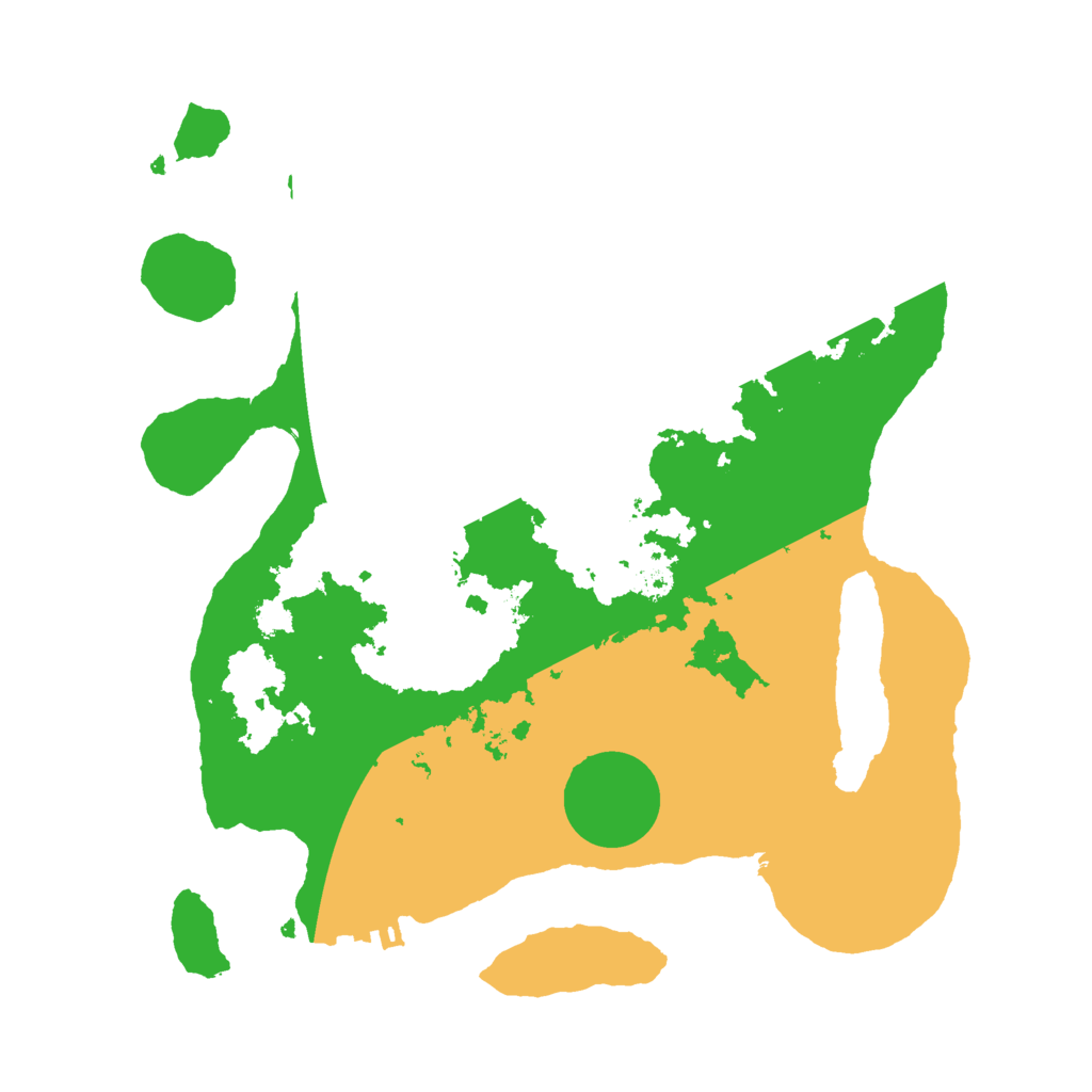 Biome Rust Map: Procedural Map, Size: 3000, Seed: 1063