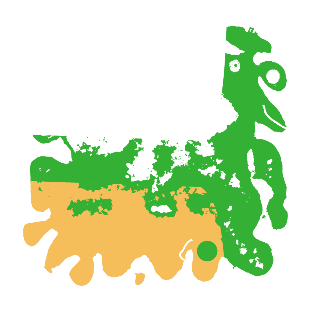 Biome Rust Map: Procedural Map, Size: 4000, Seed: 963600883