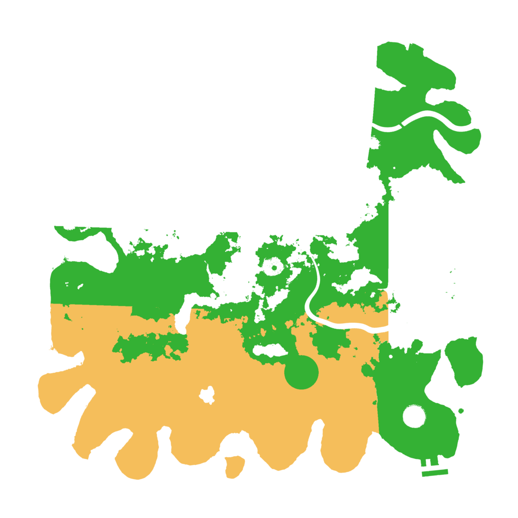 Biome Rust Map: Procedural Map, Size: 4000, Seed: 963600883