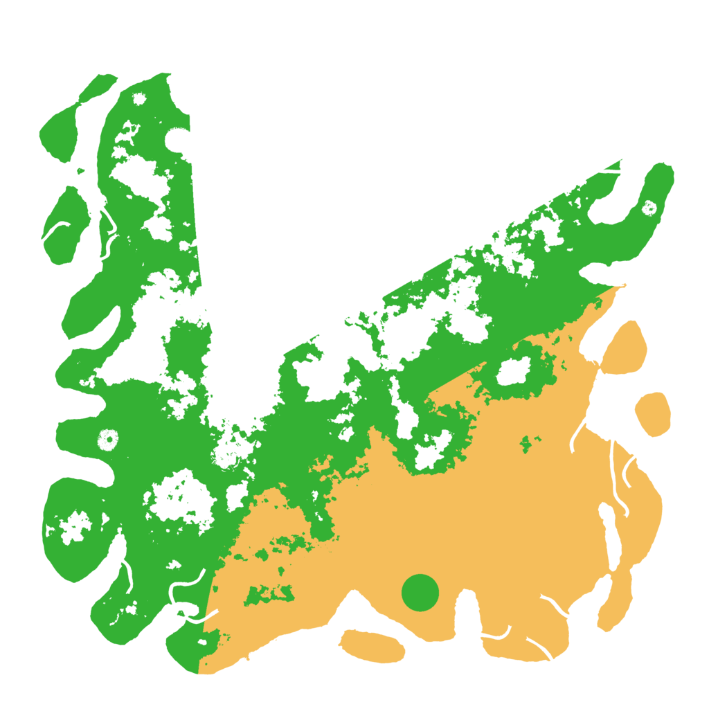 Biome Rust Map: Procedural Map, Size: 5000, Seed: 19834