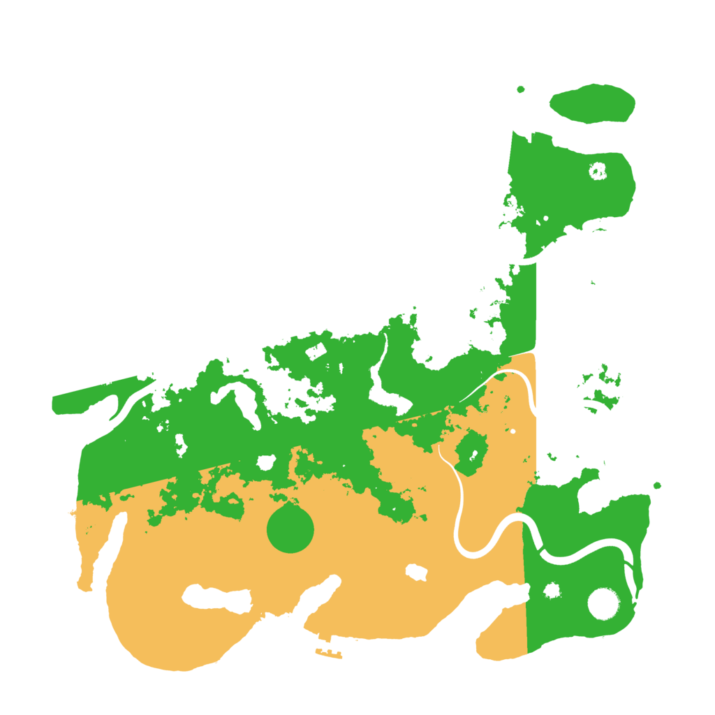 Biome Rust Map: Procedural Map, Size: 4000, Seed: 2022985014