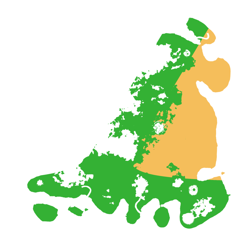 Biome Rust Map: Procedural Map, Size: 3800, Seed: 77114466