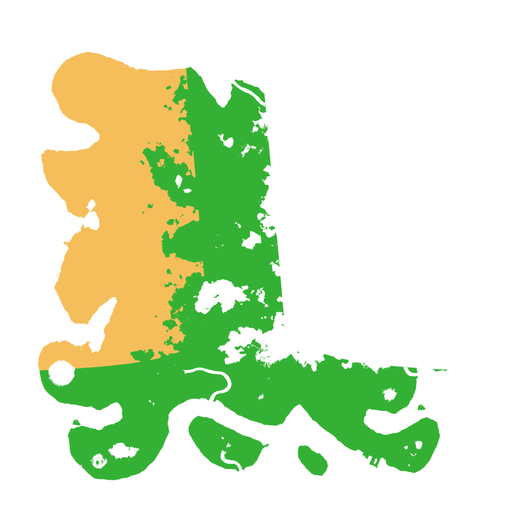 Biome Rust Map: Procedural Map, Size: 3600, Seed: 11306