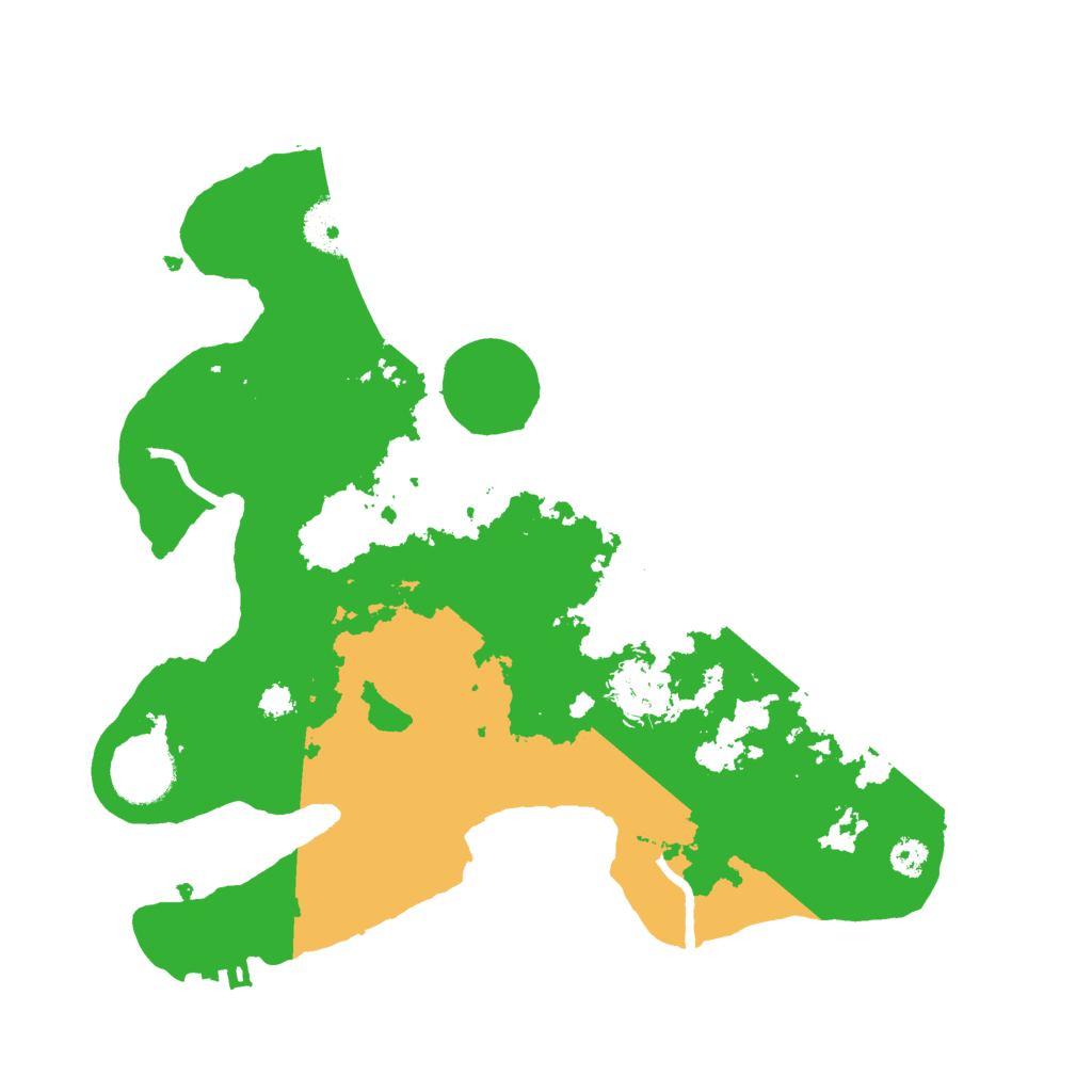 Biome Rust Map: Procedural Map, Size: 3000, Seed: 106592307