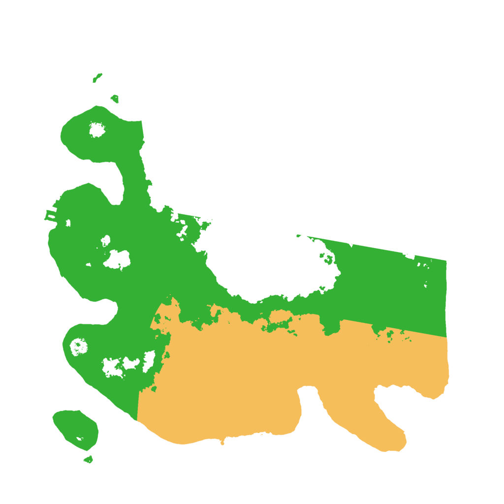 Biome Rust Map: Procedural Map, Size: 3000, Seed: 1208402882