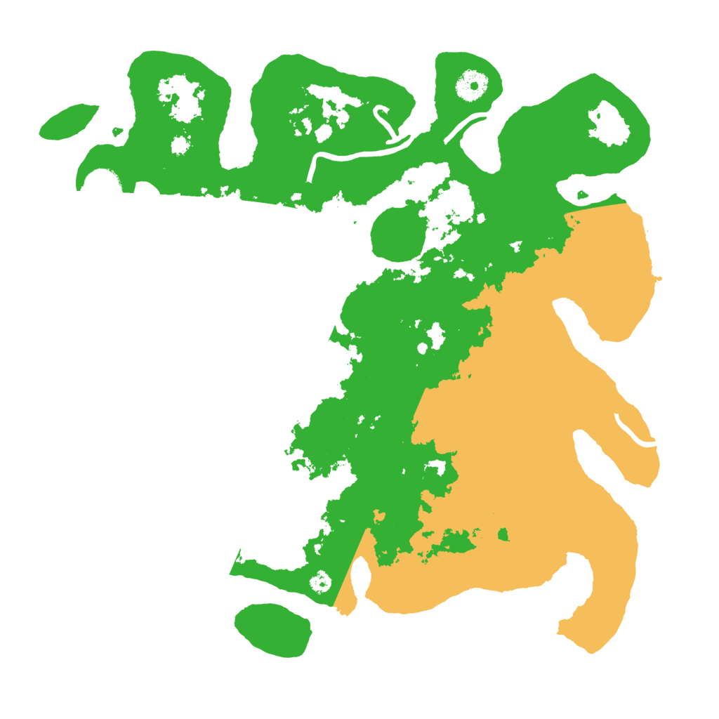 Biome Rust Map: Procedural Map, Size: 3500, Seed: 278364854