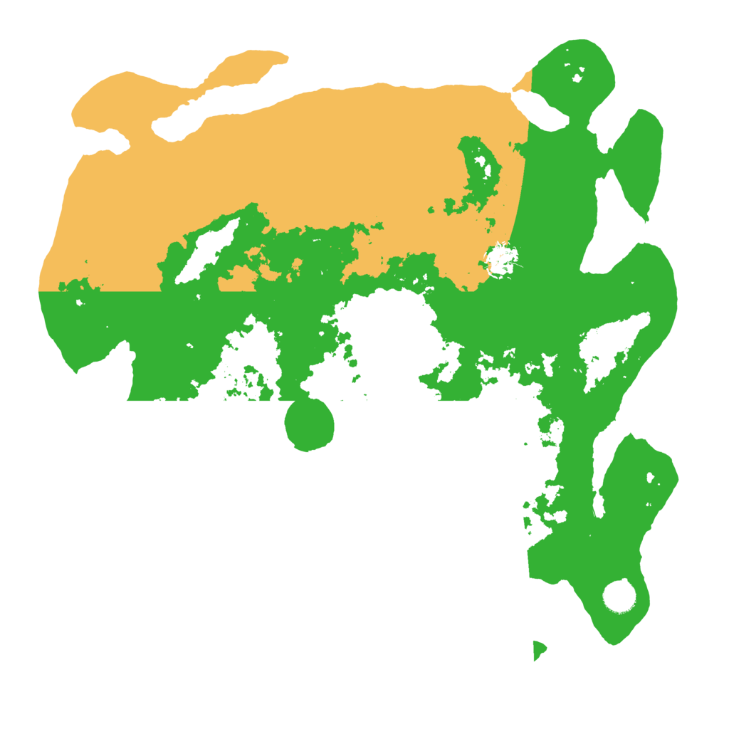 Biome Rust Map: Barren, Size: 3950, Seed: 41813354