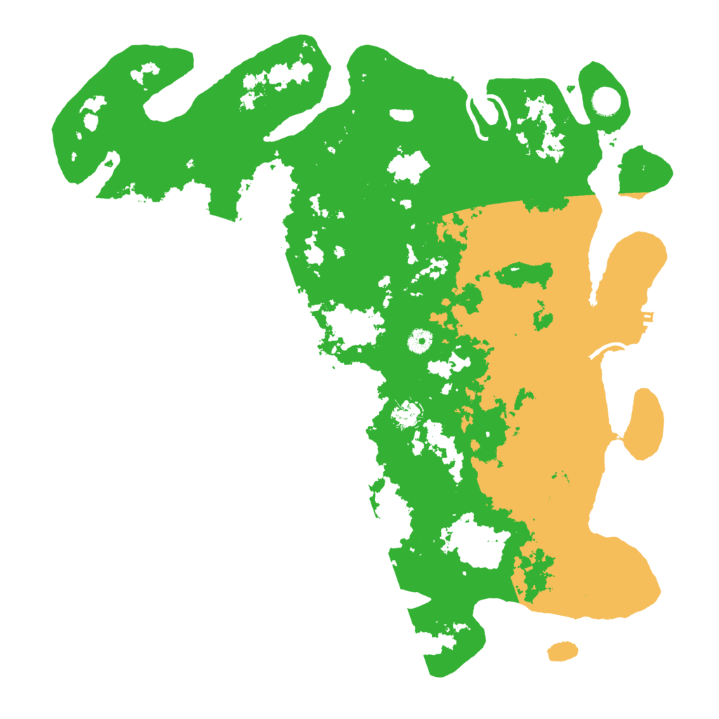 Biome Rust Map: Procedural Map, Size: 4400, Seed: 37216363