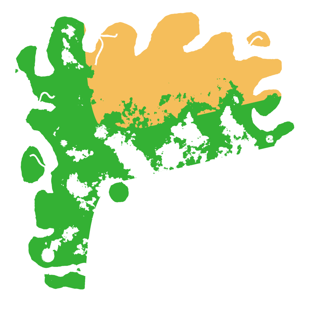 Biome Rust Map: Procedural Map, Size: 4300, Seed: 2191508