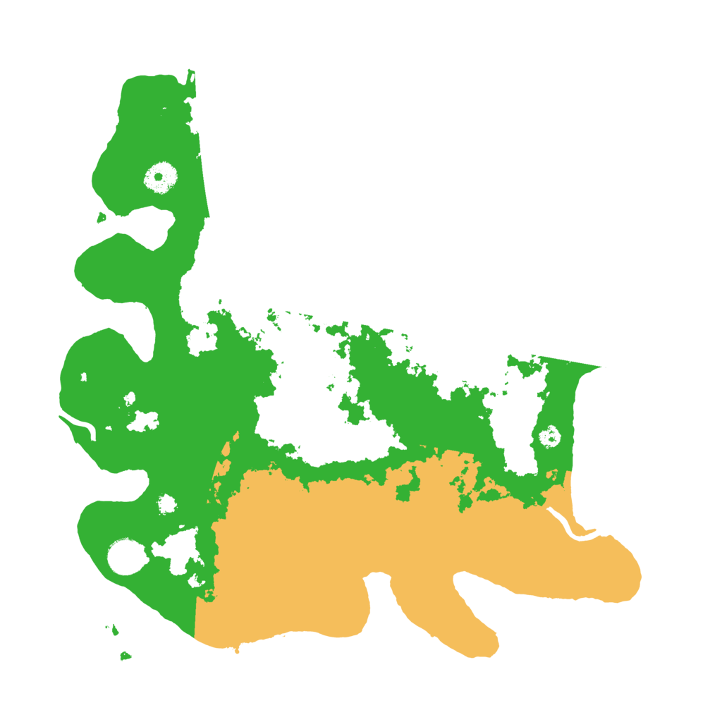 Biome Rust Map: Procedural Map, Size: 3500, Seed: 1208402882