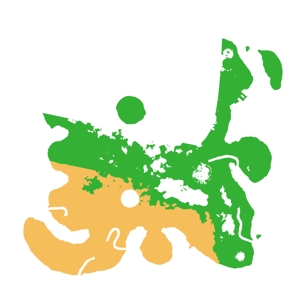 Biome Rust Map: Procedural Map, Size: 3000, Seed: 71665104