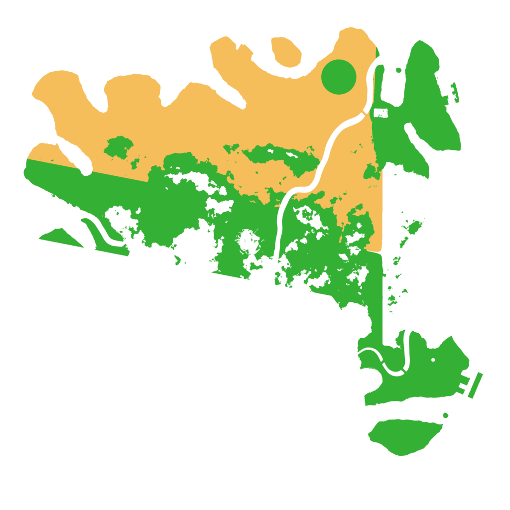 Biome Rust Map: Procedural Map, Size: 3850, Seed: 1540687606