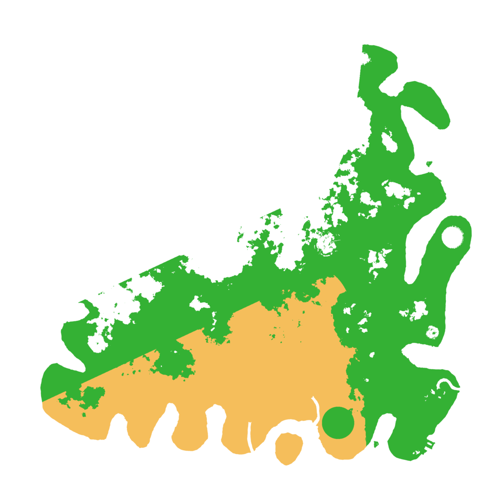 Biome Rust Map: Procedural Map, Size: 4100, Seed: 44946031