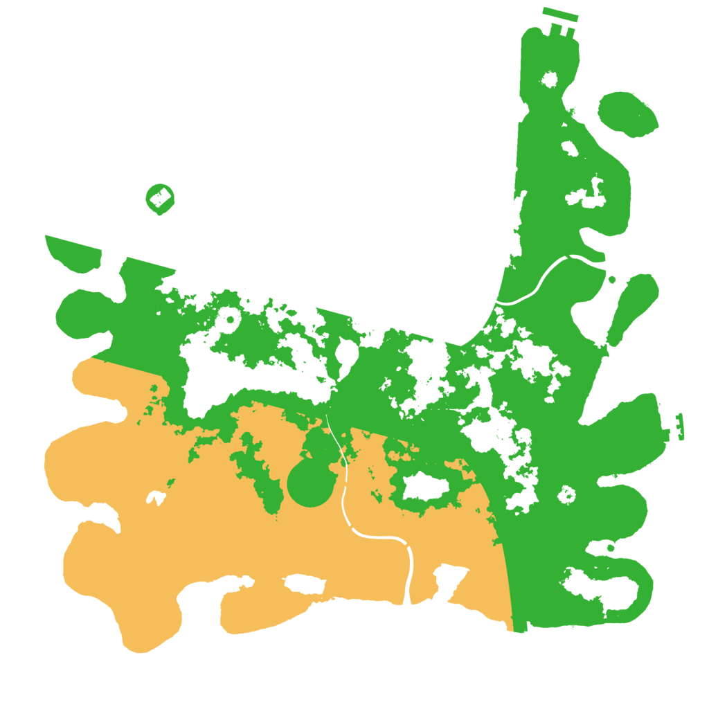Biome Rust Map: Procedural Map, Size: 4000, Seed: 75471