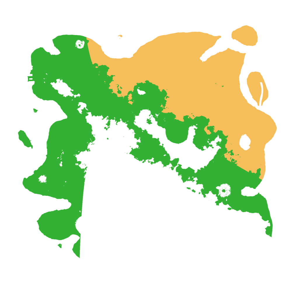 Biome Rust Map: Procedural Map, Size: 3500, Seed: 1676212489