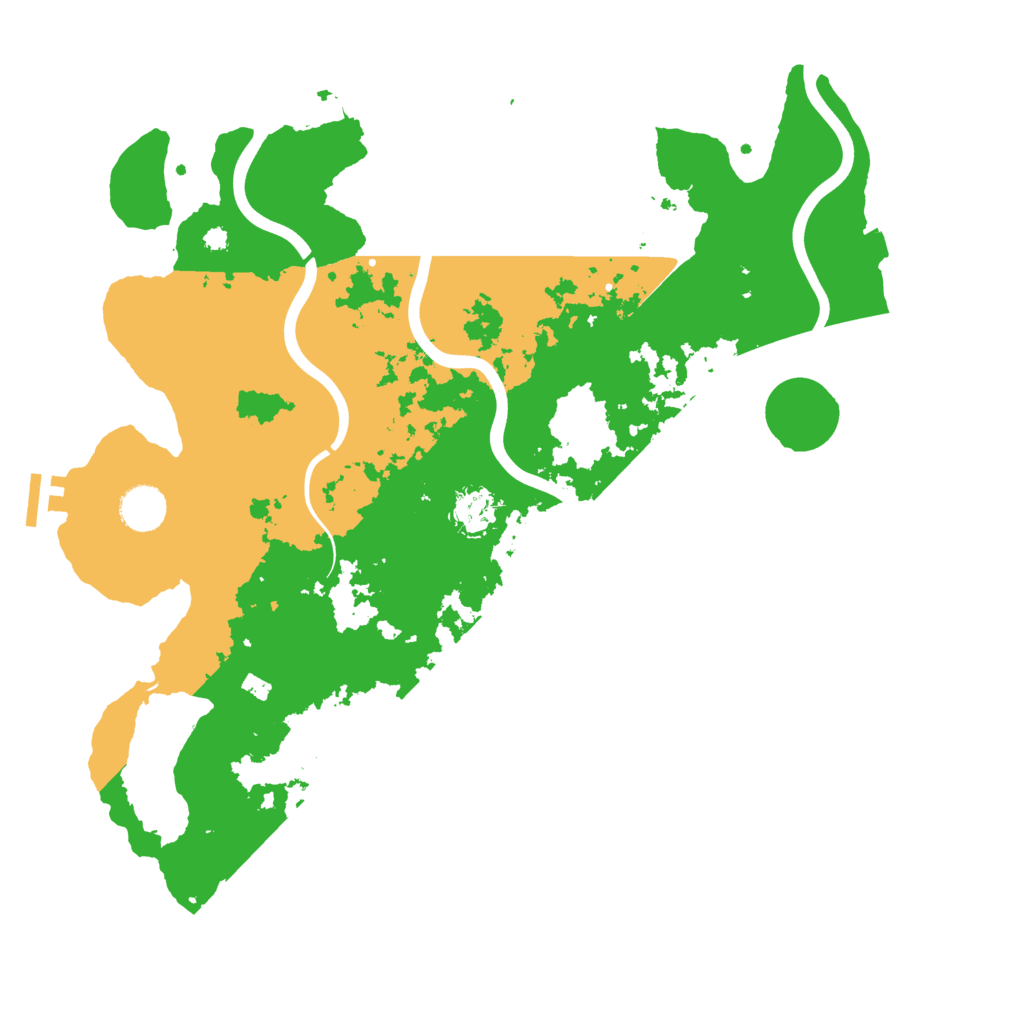 Biome Rust Map: Procedural Map, Size: 3900, Seed: 5139216