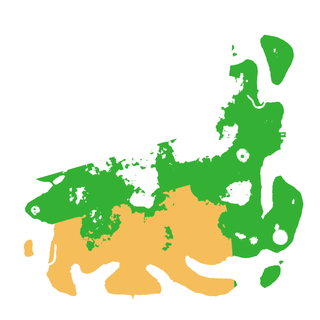 Biome Rust Map: Procedural Map, Size: 3750, Seed: 18324027