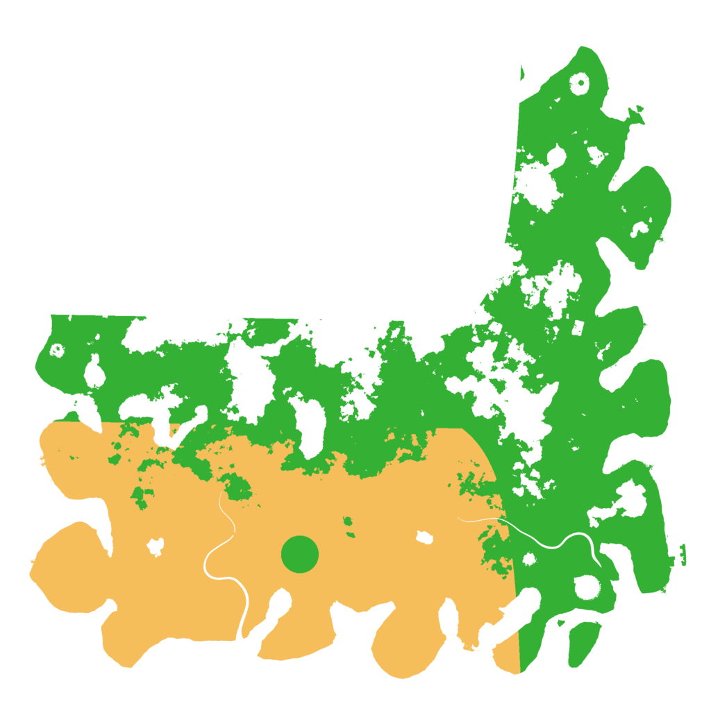 Biome Rust Map: Procedural Map, Size: 5002, Seed: 1898998369