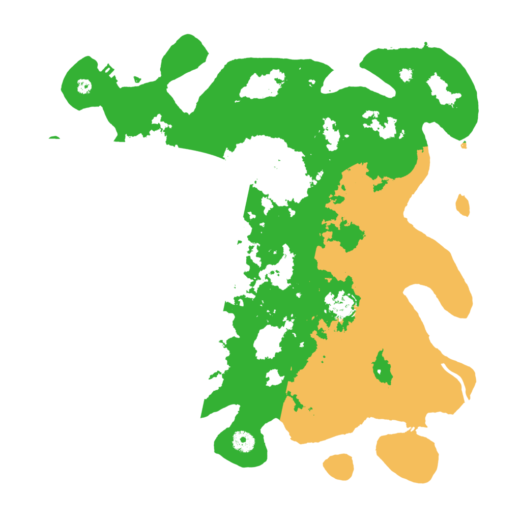 Biome Rust Map: Procedural Map, Size: 3600, Seed: 29386272