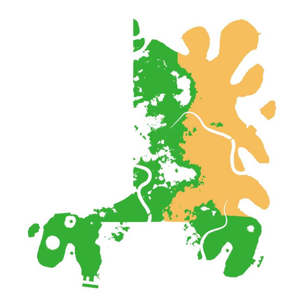 Biome Rust Map: Procedural Map, Size: 3750, Seed: 1851838109