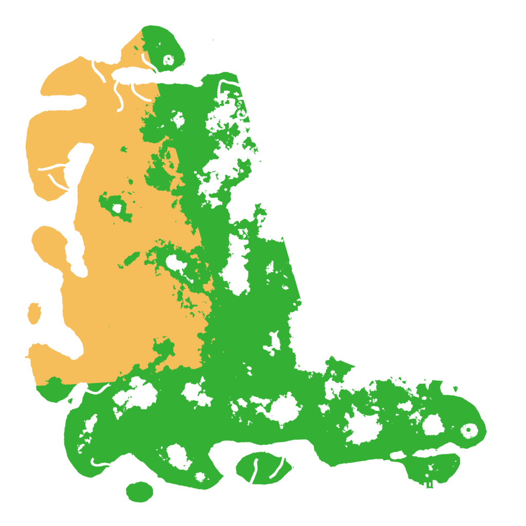 Biome Rust Map: Procedural Map, Size: 5000, Seed: 257869688