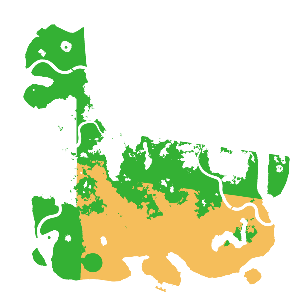 Biome Rust Map: Procedural Map, Size: 4250, Seed: 18610001