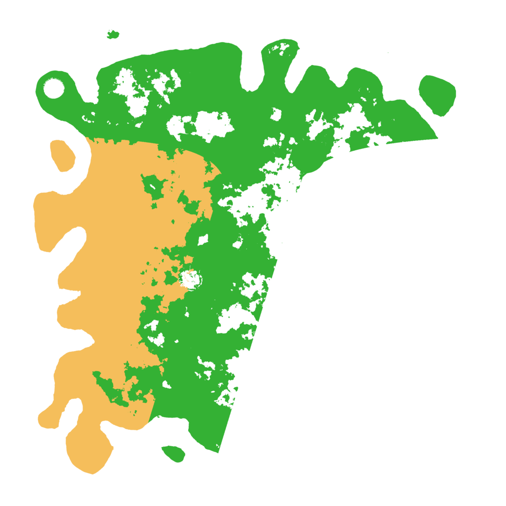 Biome Rust Map: Barren, Size: 4400, Seed: 81919972