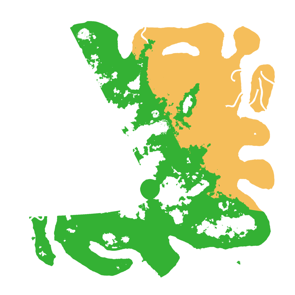 Biome Rust Map: Procedural Map, Size: 4000, Seed: 94878599