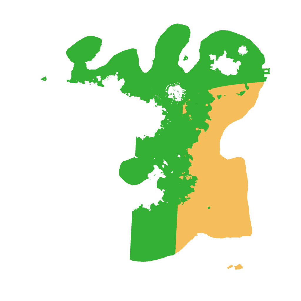 Biome Rust Map: Procedural Map, Size: 3000, Seed: 16313