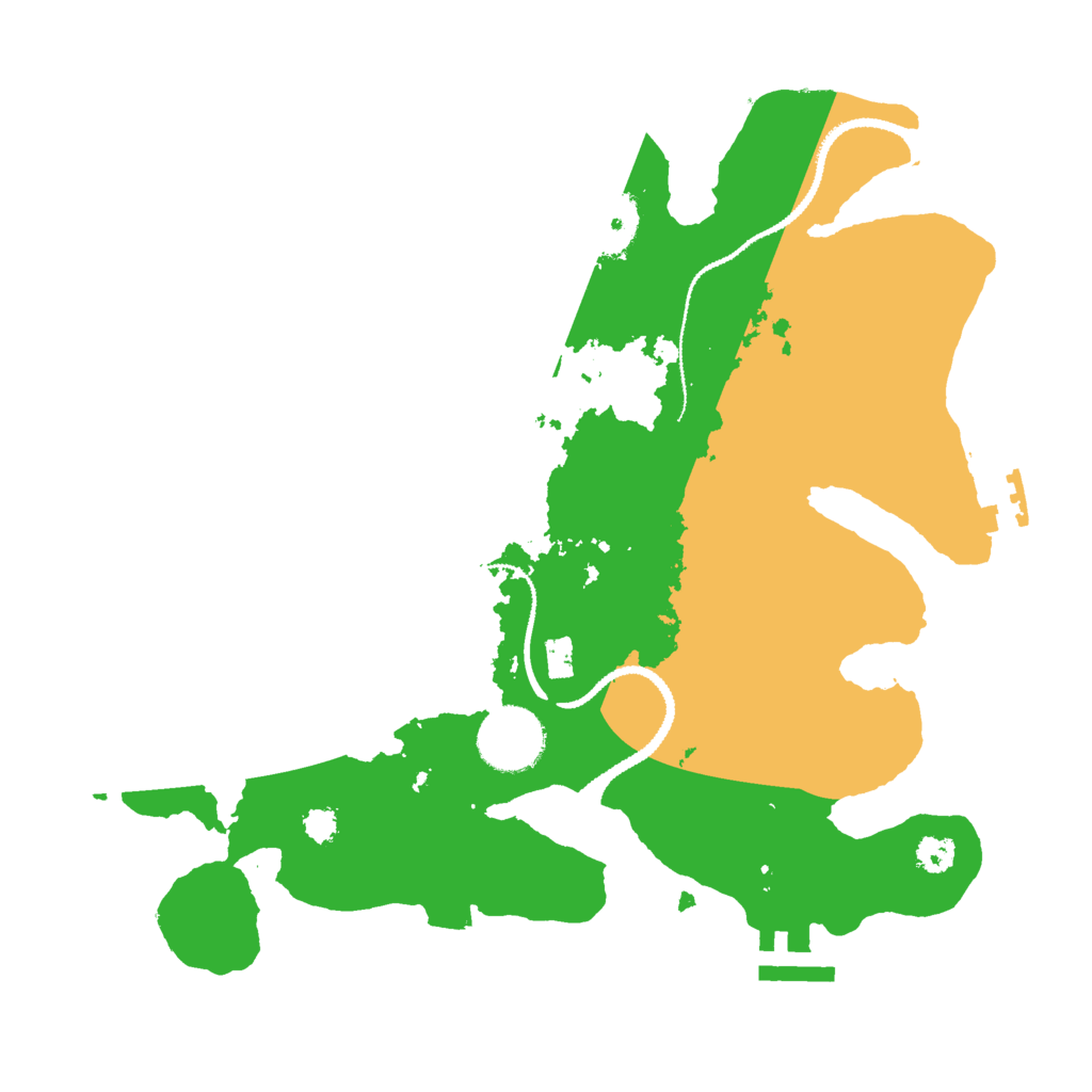 Biome Rust Map: Procedural Map, Size: 2900, Seed: 163242516