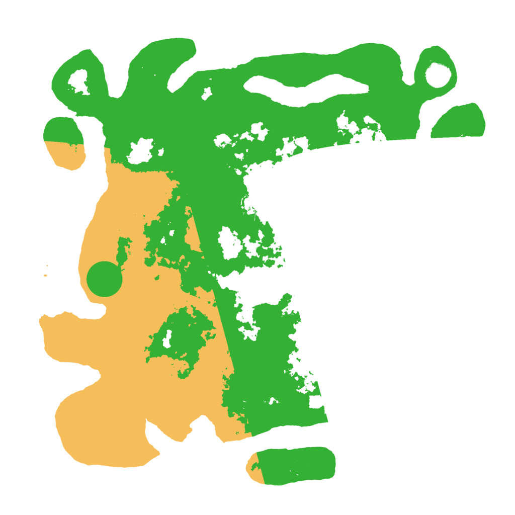 Biome Rust Map: Barren, Size: 3800, Seed: 36007061