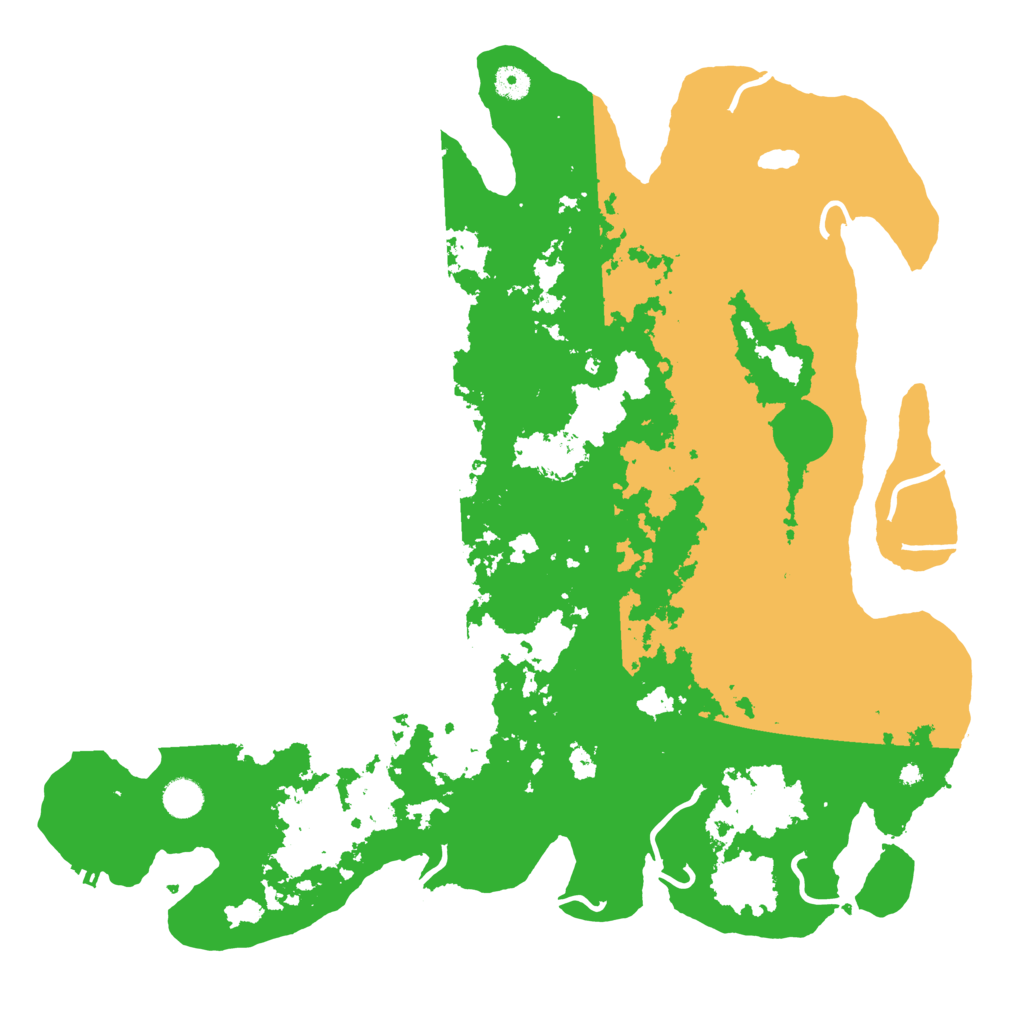 Biome Rust Map: Procedural Map, Size: 4500, Seed: 21939937