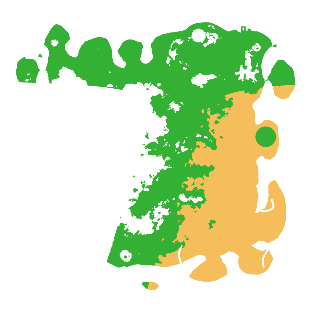 Biome Rust Map: Procedural Map, Size: 4000, Seed: 20230613