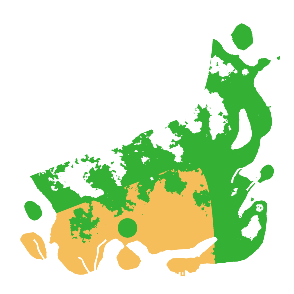 Biome Rust Map: Procedural Map, Size: 4000, Seed: 2066267760