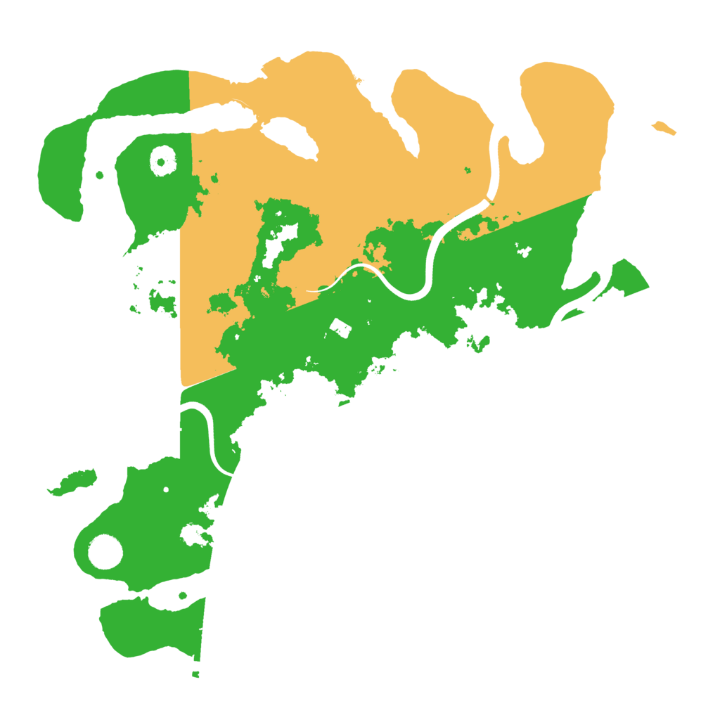 Biome Rust Map: Procedural Map, Size: 3750, Seed: 58993686
