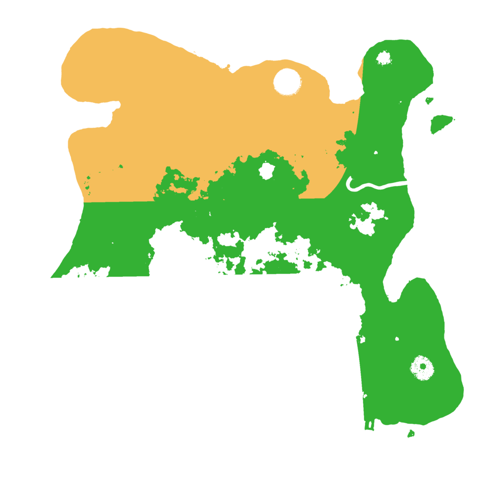 Biome Rust Map: Procedural Map, Size: 3250, Seed: 869869869