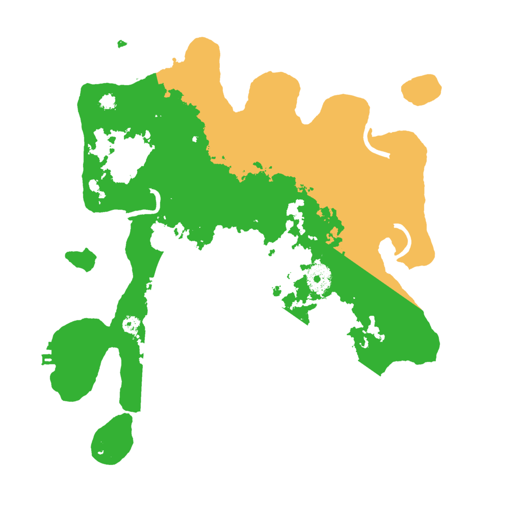 Biome Rust Map: Procedural Map, Size: 3000, Seed: 1770159564