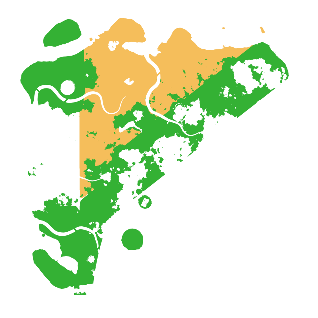 Biome Rust Map: Procedural Map, Size: 4000, Seed: 18409970
