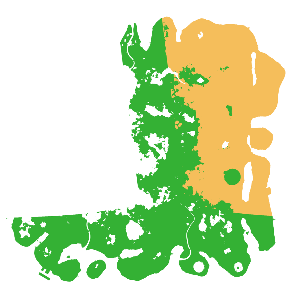 Biome Rust Map: Procedural Map, Size: 4800, Seed: 722072507