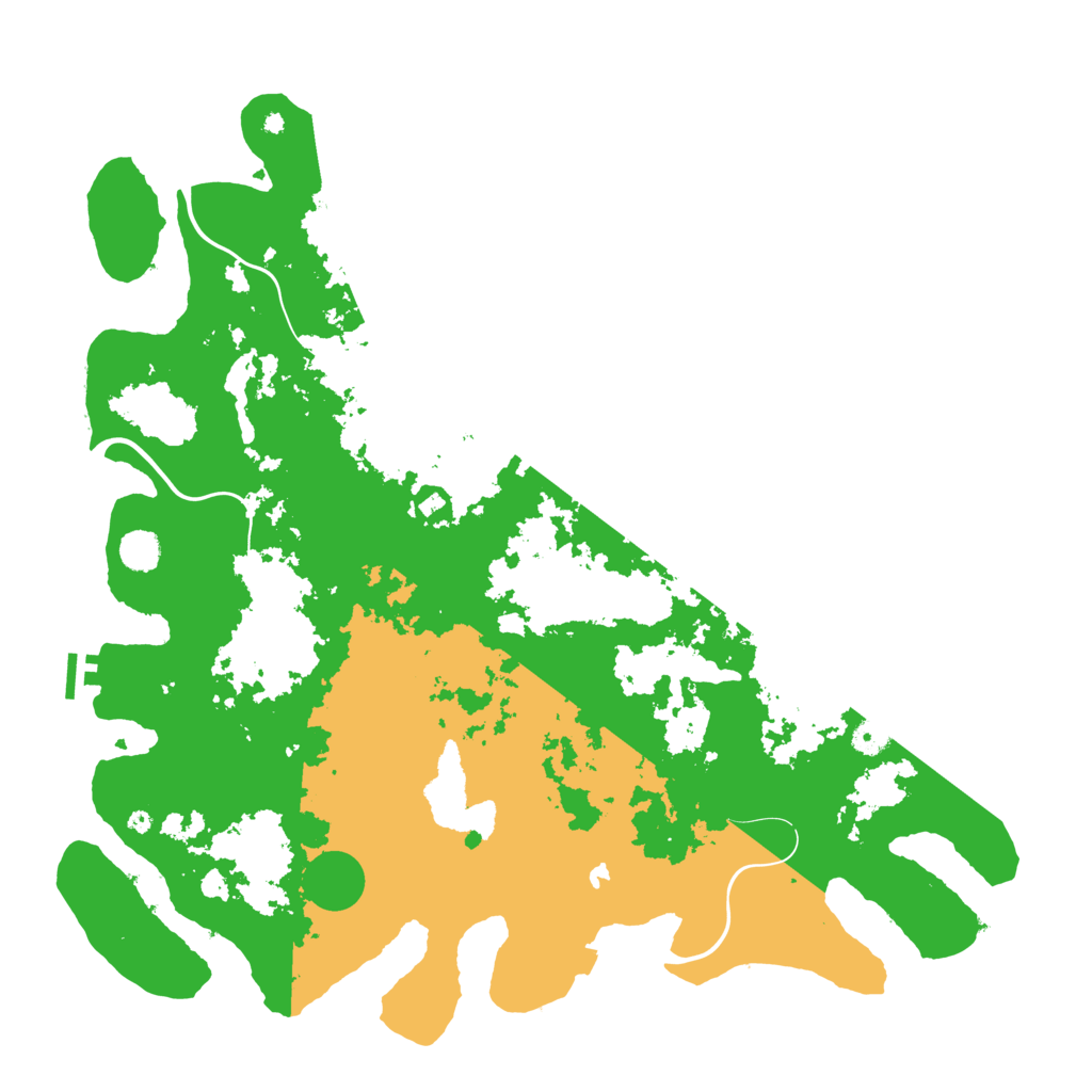 Biome Rust Map: Procedural Map, Size: 4800, Seed: 1388649242
