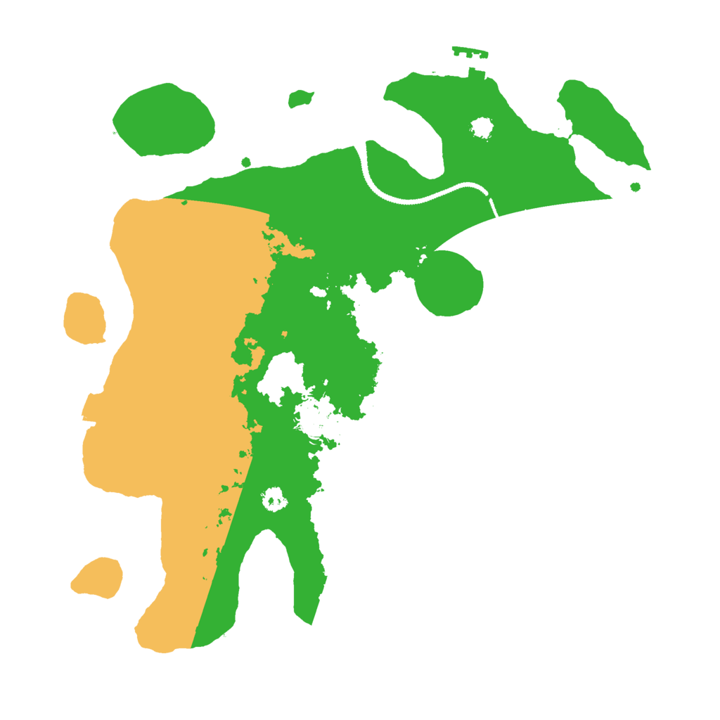 Biome Rust Map: Procedural Map, Size: 3000, Seed: 52328