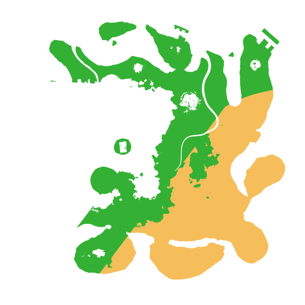 Biome Rust Map: Procedural Map, Size: 3000, Seed: 1503265468