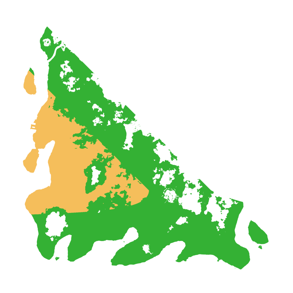 Biome Rust Map: Procedural Map, Size: 3800, Seed: 40658907