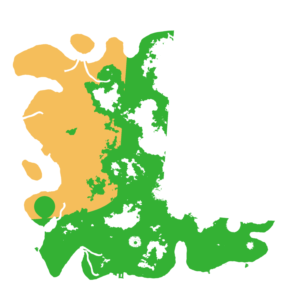Biome Rust Map: Procedural Map, Size: 3800, Seed: 9831028