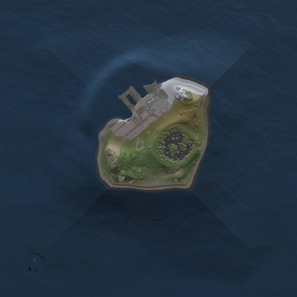 Rust Map: Procedural Map, Size: 1000, Seed: 1148457754, 4 Monuments