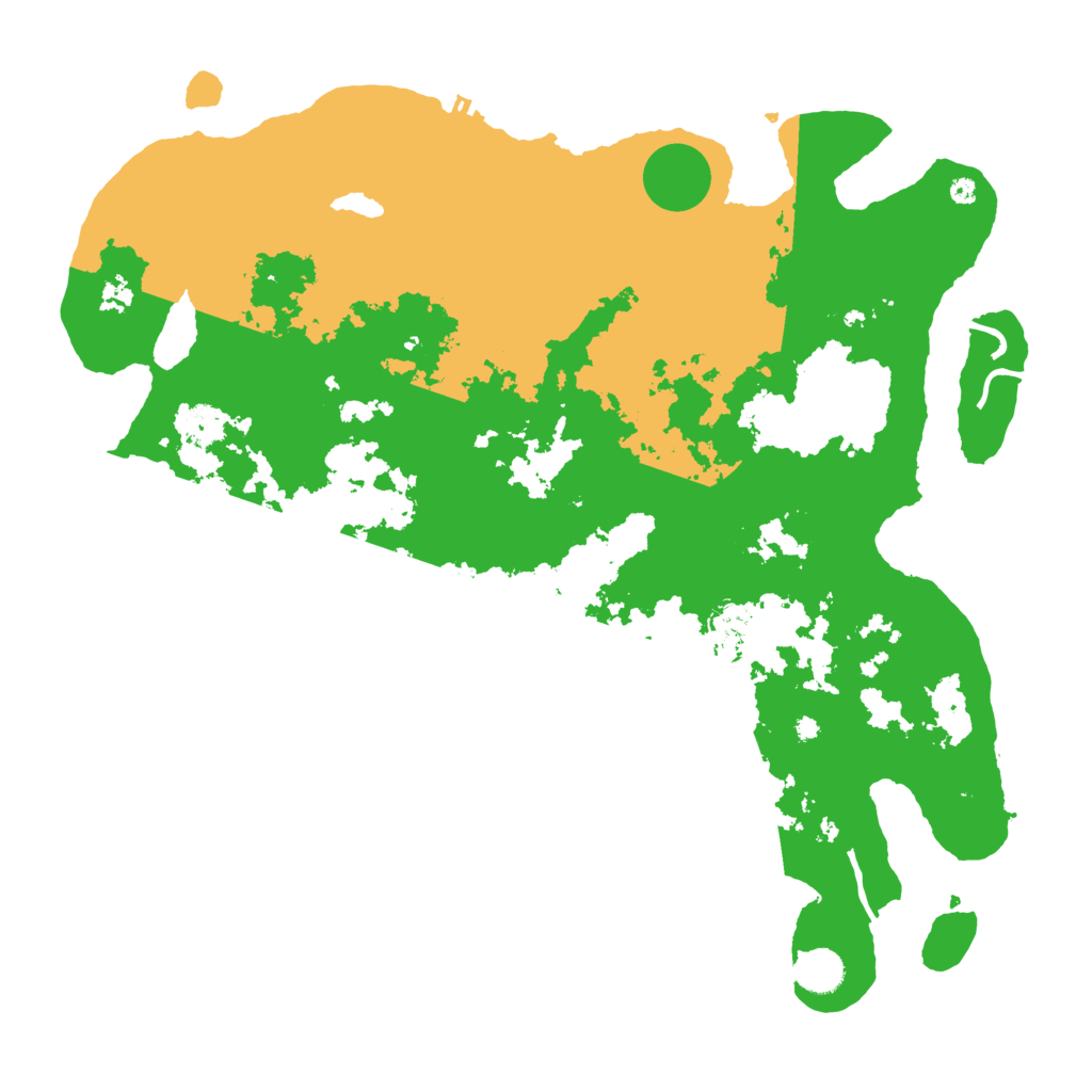 Biome Rust Map: Procedural Map, Size: 4250, Seed: 951788226