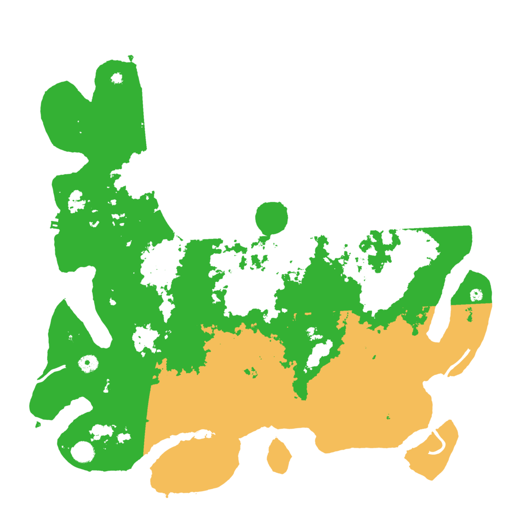 Biome Rust Map: Procedural Map, Size: 4300, Seed: 87030764